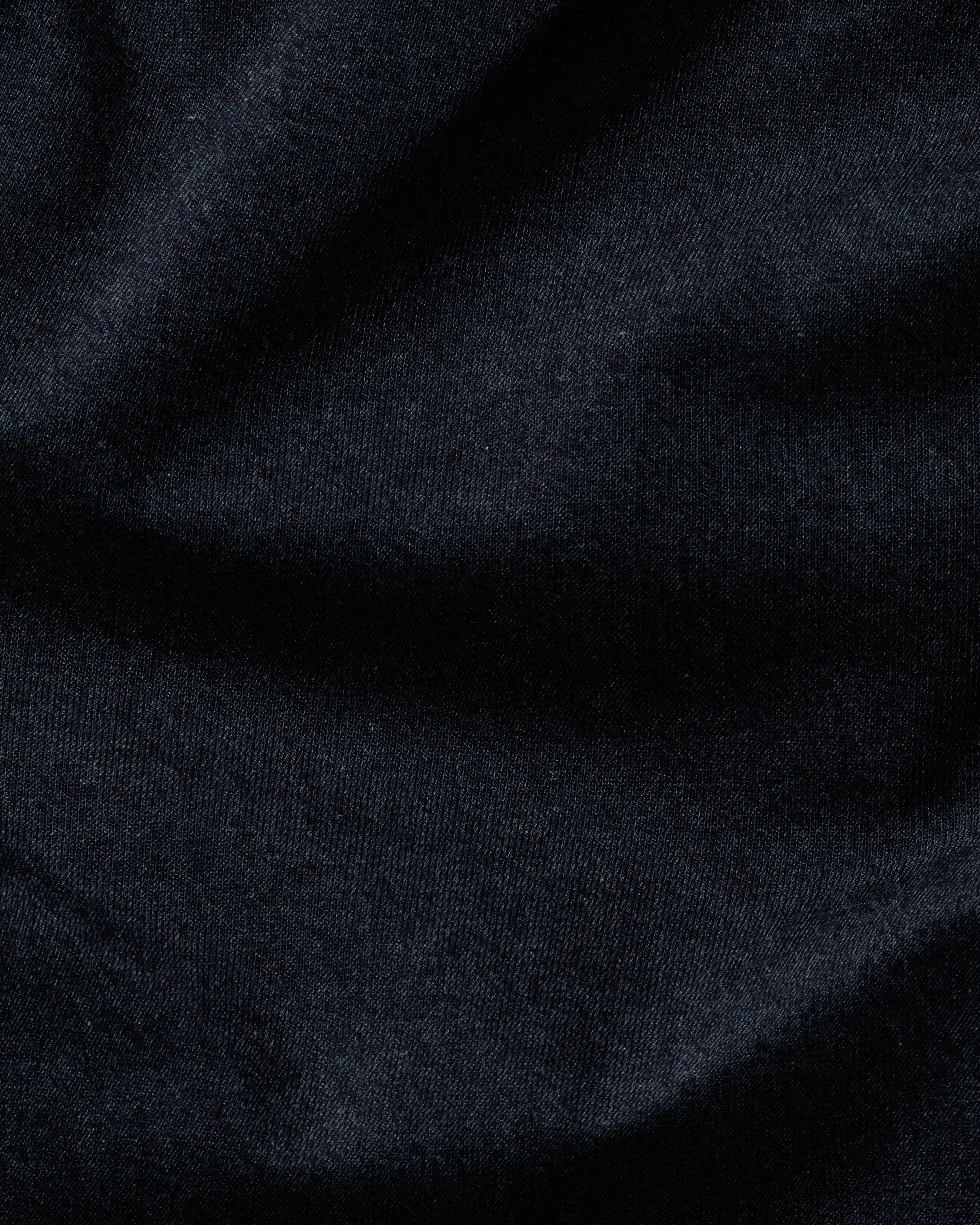 Midnight Stonewashed Denim Twill - Image 3