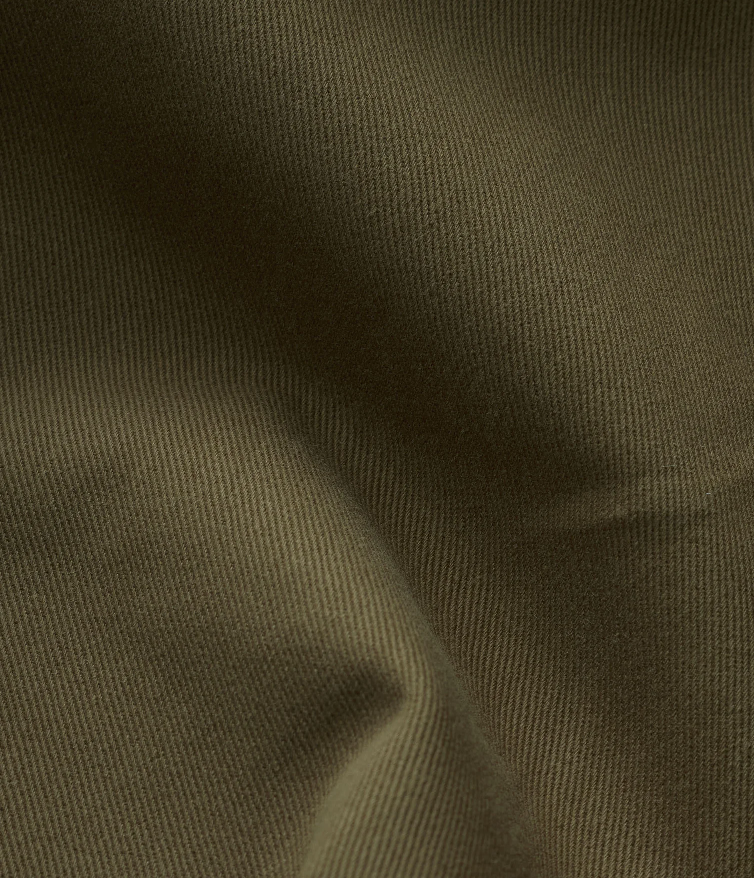 Olive Drab Workwear Cotton Twill - Image 2