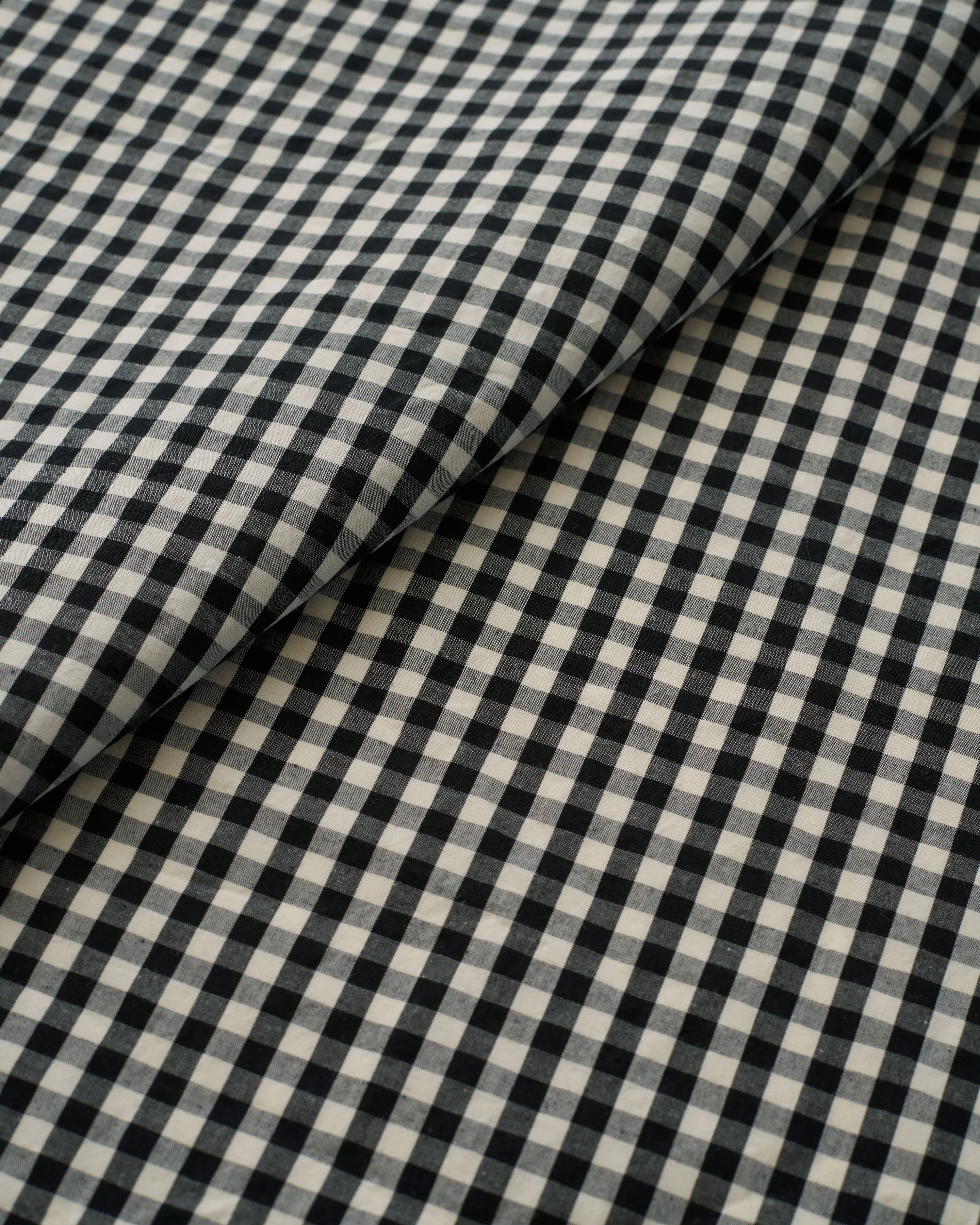 Black Petite Gingham Premium Cotton - Image 2
