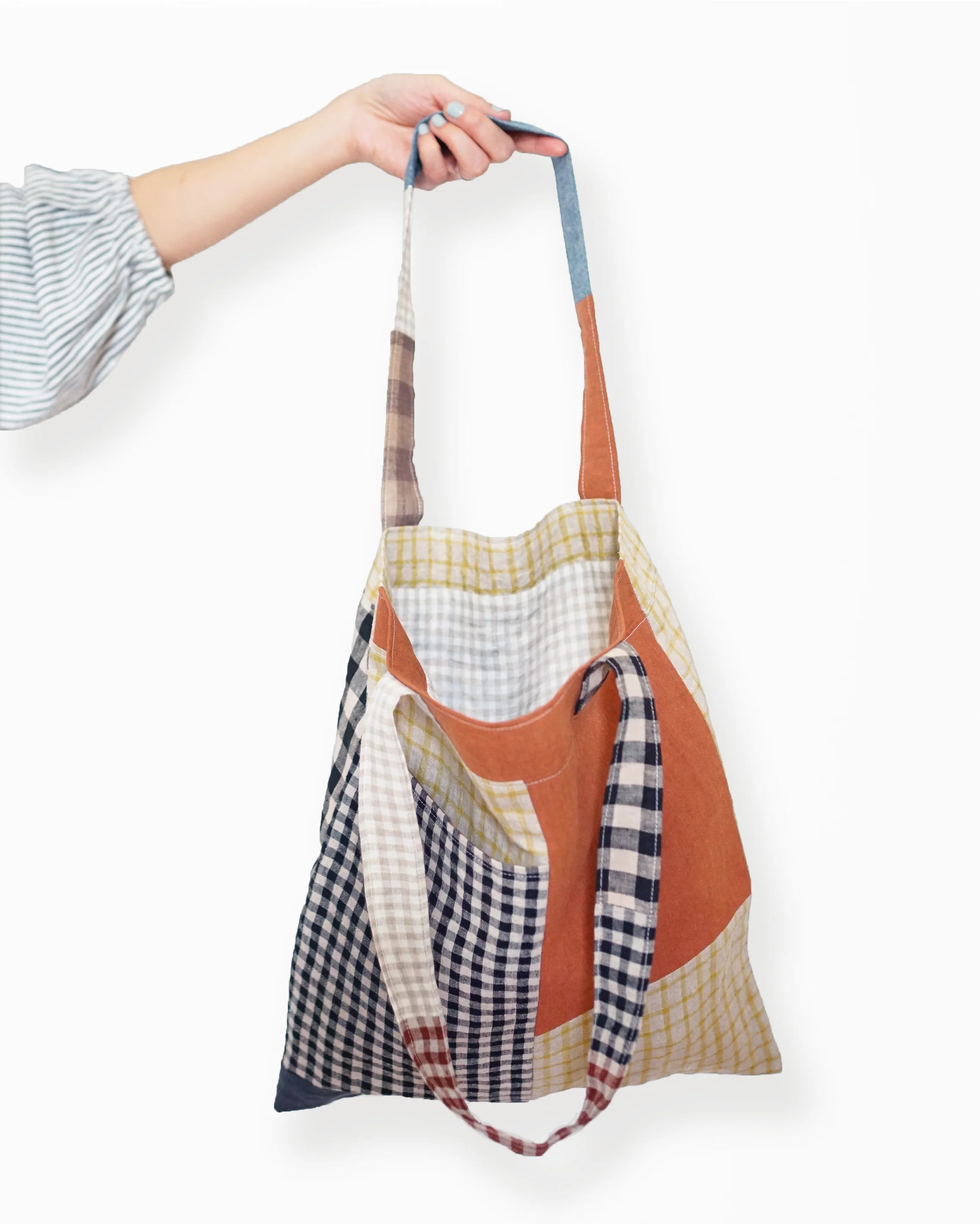 Stash Pocket Tote PDF Sewing Pattern - Image 6